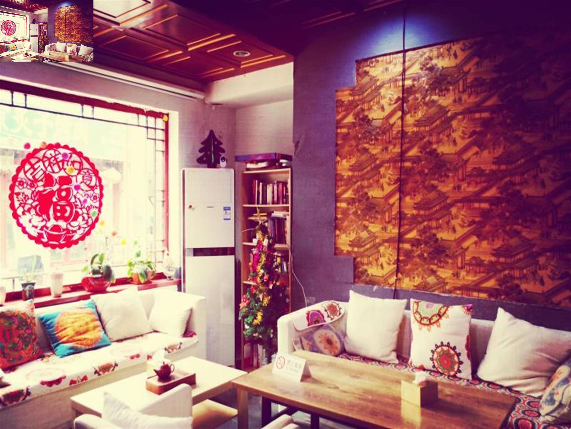 Three Legged Frog Hostel Peking Exteriör bild