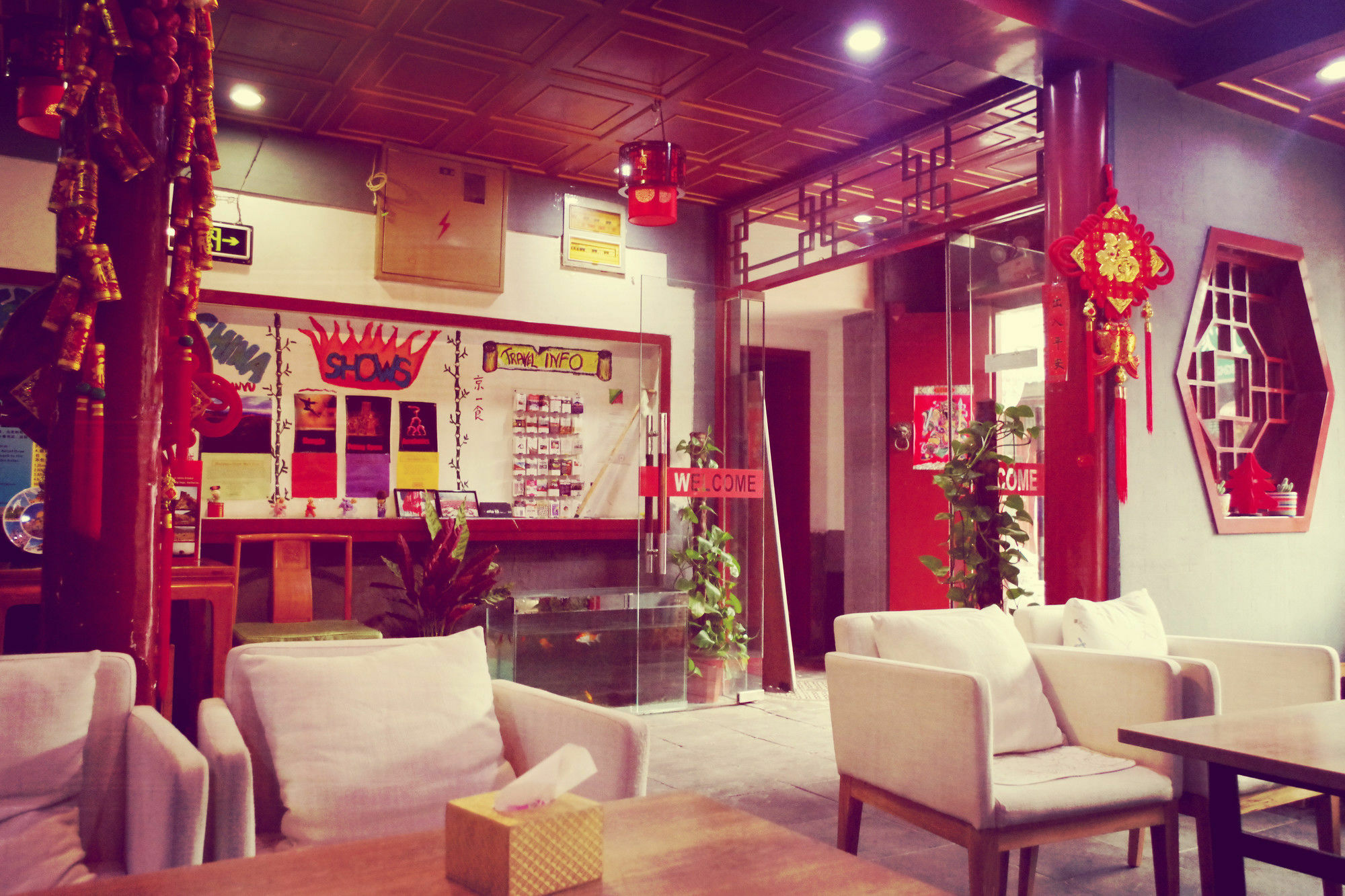 Three Legged Frog Hostel Peking Exteriör bild